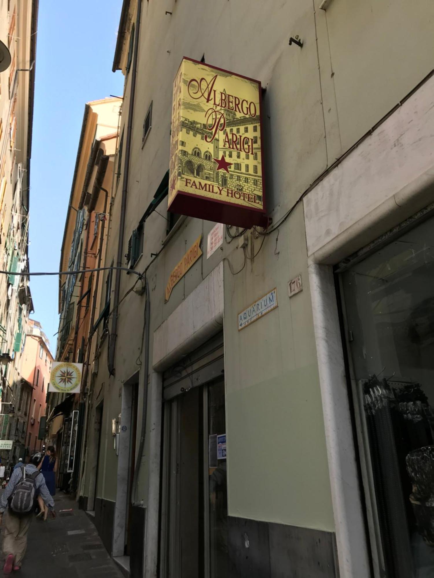 Albergo Parigi 热那亚 外观 照片